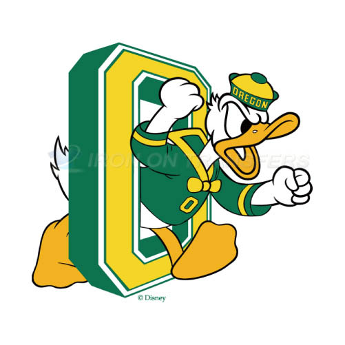 Oregon Ducks Logo T-shirts Iron On Transfers N5796 - Click Image to Close